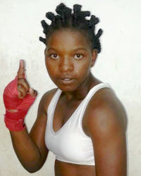 Ruth Chisale boxeador