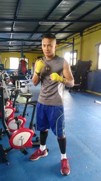 Glenne Calacar boxer