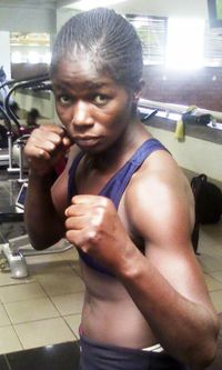 Ellen Simwaka boxeur