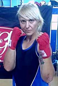 Vanesa Caballero boxeur