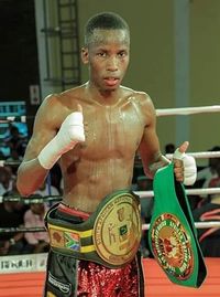 Ayabonga Sonjica boxer