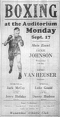 Jackie Johnson boxer