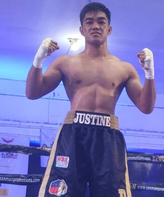 Justine Darap boxer