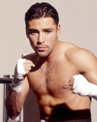 Oscar De La Hoya boxer
