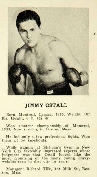 Jimmy Ostall boxeur