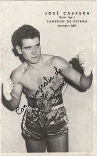 Jose Cabrera boxeur