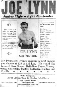 Joe Lynn boxer