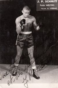Jean Pierre Schmitt boxer