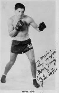 Johnny DeFoe boxer