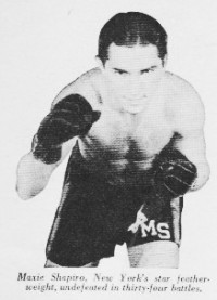 Maxie Shapiro boxer