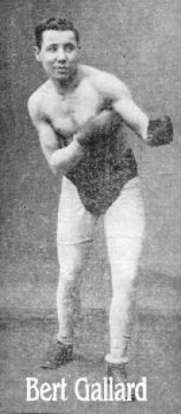 Bert Gallard boxeur